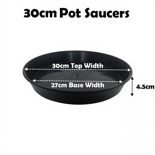 30cm plant pot saucers - plant, round