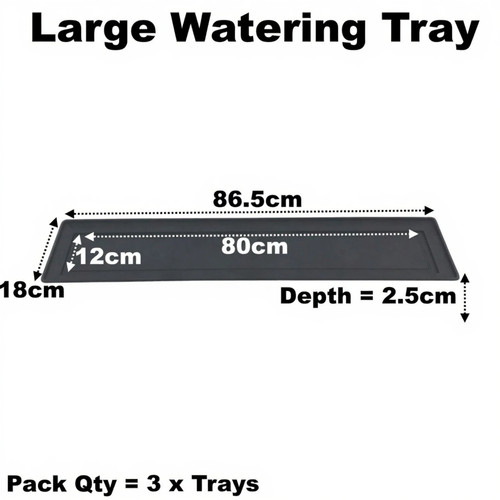 Large plant pot drip watering - large,