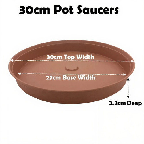 30cm plant pot saucer - 30cm,