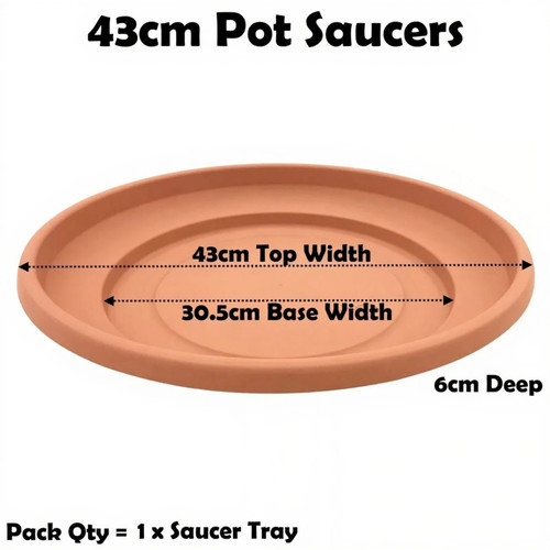 Round plastic plant - round,