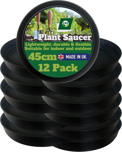 Pack black plant pot - plant,