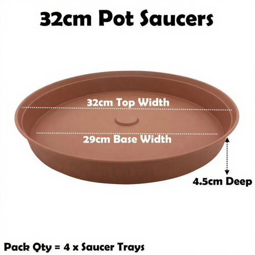 32cm plant pot saucer drip - plant,