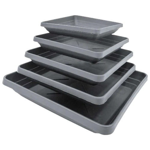 Square plant pot saucer - plant,