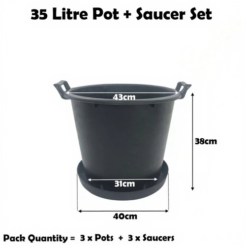 Litre plant pot with - x,