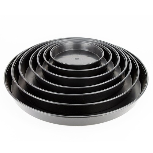 Black round heavy - heavy, plastic