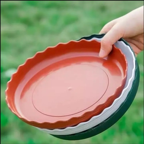 Medium large plastic plant pot - plastic,